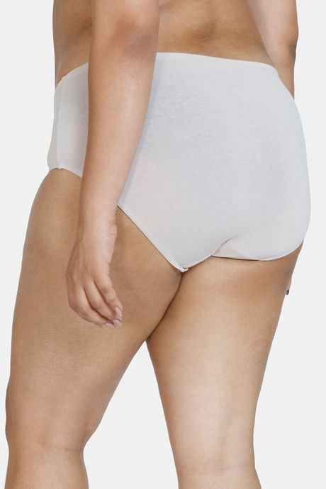 Zivame True Curv Medium Rise Full Coverage Hipster Panty - Ashes Of Roses — image 3